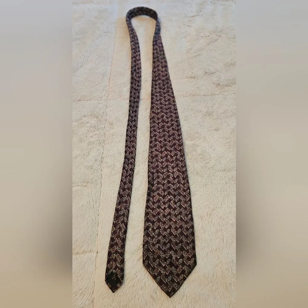Mens Necktie 100% Silk, Hand Made